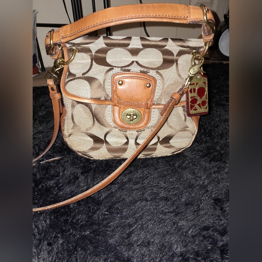 Coach Willis Limited Edition Crossbody W/ Top Handle
